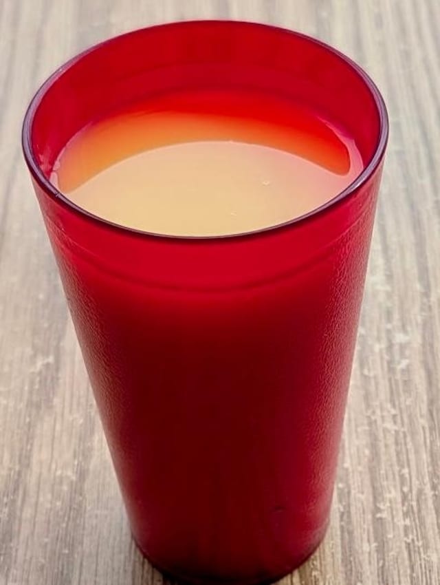 Orange Juice - No Free Refill.