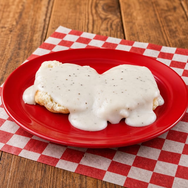 Biscuits & Pepper Gravy.