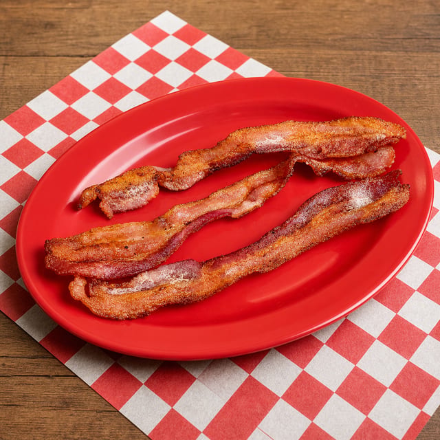 3 Slices of Bacon.