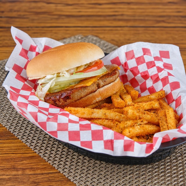 Quarter Pound Turkey Burger.