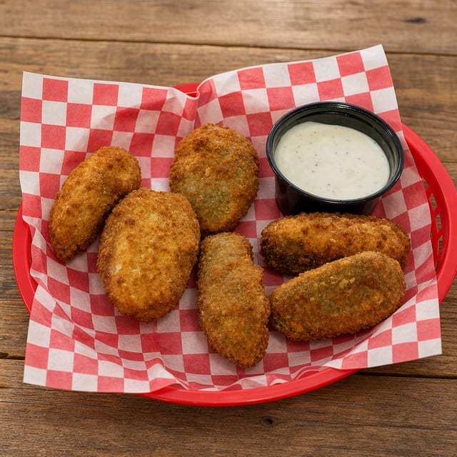 Jalapeno Cream Cheese Poppers.