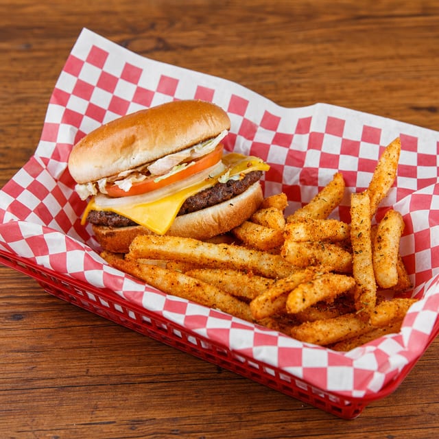 KY Bison Burger Boy Combo.