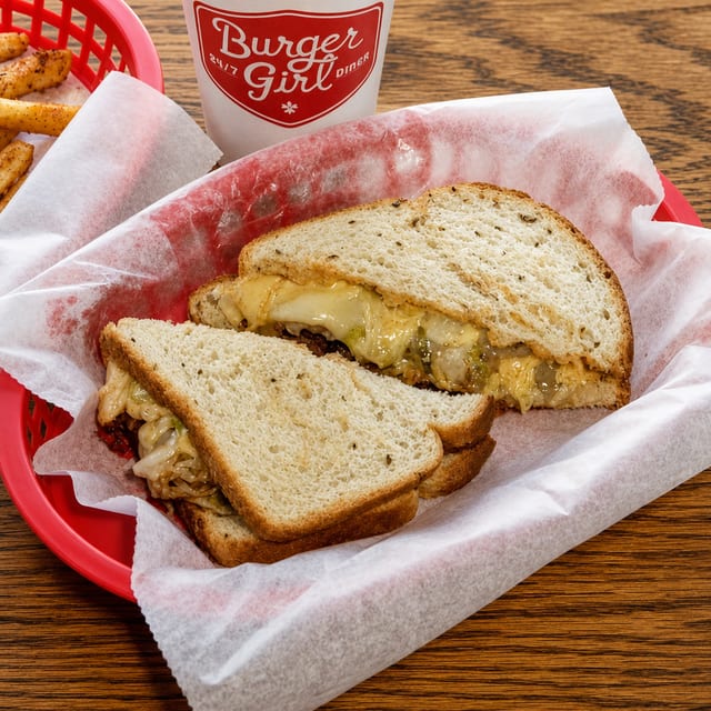 Traditional Patty-Melt.