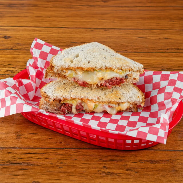 Classic Reuben.